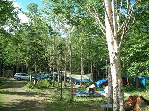 自然豊かな飛騨地方では、キャンプ場もいくつかあります。